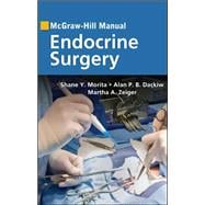 McGraw-Hill Manual Endocrine Surgery