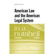 American Law and the American Legal System in a Nutshell(Nutshells)