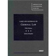 Cases and Materials on Criminal Law