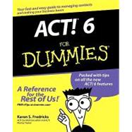 ACT!<sup>®</sup> 6 For Dummies<sup>®</sup>