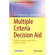 Multiple Criteria Decision Aid