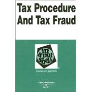 Tax Procedure And Tax Fraud