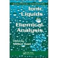 Ionic Liquids in Chemical Analysis