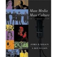 Mass Media/Mass Culture with free 