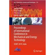 Proceedings of International Conference in Mechanical and Energy Technology
