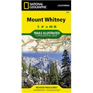 National Geographic Mount Whitney Map