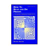 How to Read and Do Proofs: An Introduction to Mathematical Thought Processes, 3rd Edition