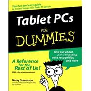 Tablet PCs For Dummies<sup>®</sup>