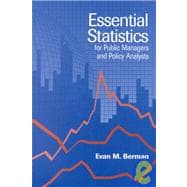 Essential Statistics for Public Managers and Policy Analysts