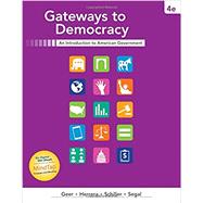 Gateways to Democracy Loose-leaf book + MindTap 1 Term (6 Months) Access Card