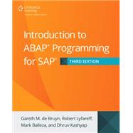 Introduction to ABAP Programming for SAP, 3rd Edition