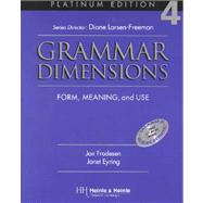 Grammar Dimensions 4, Platinum Edition (with Heinle’s Brief Writer’s Handbook)