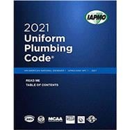 2021 Uniform Plumbing Code with Tabs