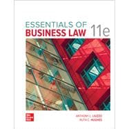Connect Online Access for Essentials of Business Law 11e