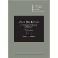 Sepinuck's Sales and Leases: A Problem-Solving Approach, 3d(American Casebook Series)