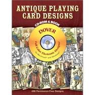 Antique Playing Card Designs CD-ROM and Book