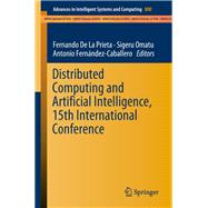 Distributed Computing and Artificial Intelligence, 15th International Conference