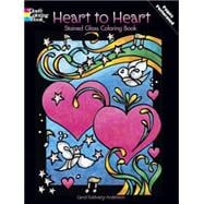 Heart to Heart Stained Glass Coloring Book