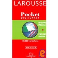 Larousse Pocket Dictionary Italian-english/English-italian