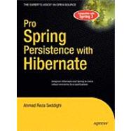 Pro Spring Persistence With Hibernate