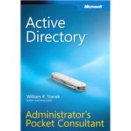 Active Directory Administrator's Pocket Consultant
