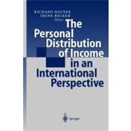 The Personal Distribution of Income in an International Perspective