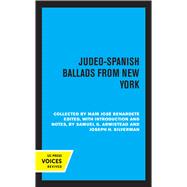 Judeo-Spanish Ballads from New York