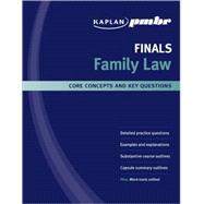 Kaplan PMBR Finals - Family Law : Core Concepts and Key Questions