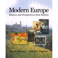 Modern Europe Sources and Perspectives from History