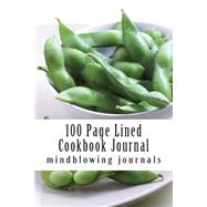 100 Page Lined Cookbook Journal