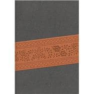 RVR 1960 Biblia Letra Grande Tamaño Manual, gris/marrón edición símil piel con índice y cierre