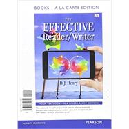 The Effective Reader/Writer, Books a la Carte Plus MySkillsLab with Pearson eText -- Access Card Package
