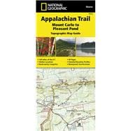 National Geographic Appalachian Trail, Mount Carlo to Pleasant Pond, Maine Topographic Map Guide