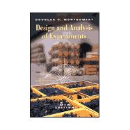 Design and Analysis of Experiments, 5th Edition