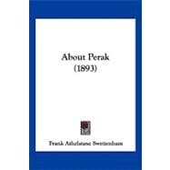 About Perak,9781120136497