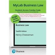 MyLab Business Law with Pearson eText + Print Combo Access Code for Cheeseman's Business Law