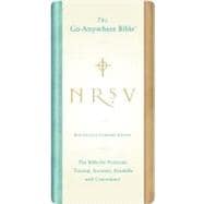 Holy Bible: New Revised Standard Version, Tan/ Teal, Go-anywhere