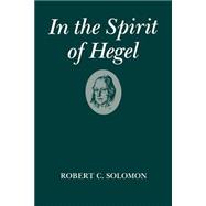 In the Spirit of Hegel