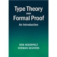Type Theory and Formal Proof