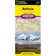 National Geographic Adventure Travel Map Bolivia