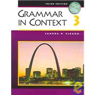 Grammar in Context 3 (with Heinle’s Brief Writer’s Handbook)
