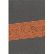 RVR 1960 Biblia Letra Grande Tamaño Manual, gris/marrón edición símil piel con cierre