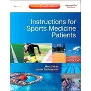 Instructions for Sports Medicine Patients