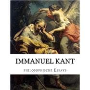 Immanuel Kant, Philosophische Essays