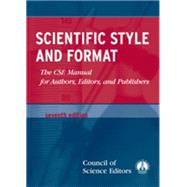 Scientific Style and Format : The CSE Manual for Authors, Editors, and Publishers