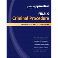 Kaplan PMBR FINALS: Criminal Procedure; Core Concepts and Key Questions