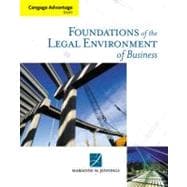 Cengage Advantage Books: Foundations of the Legal Environment of Business