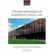 The Foundations of European Union Law book cover, ISBN 9780192896513