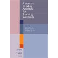 Extensive Reading Activities for Teaching Language