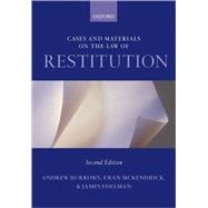 Cases and Materials on the Law of Restitution